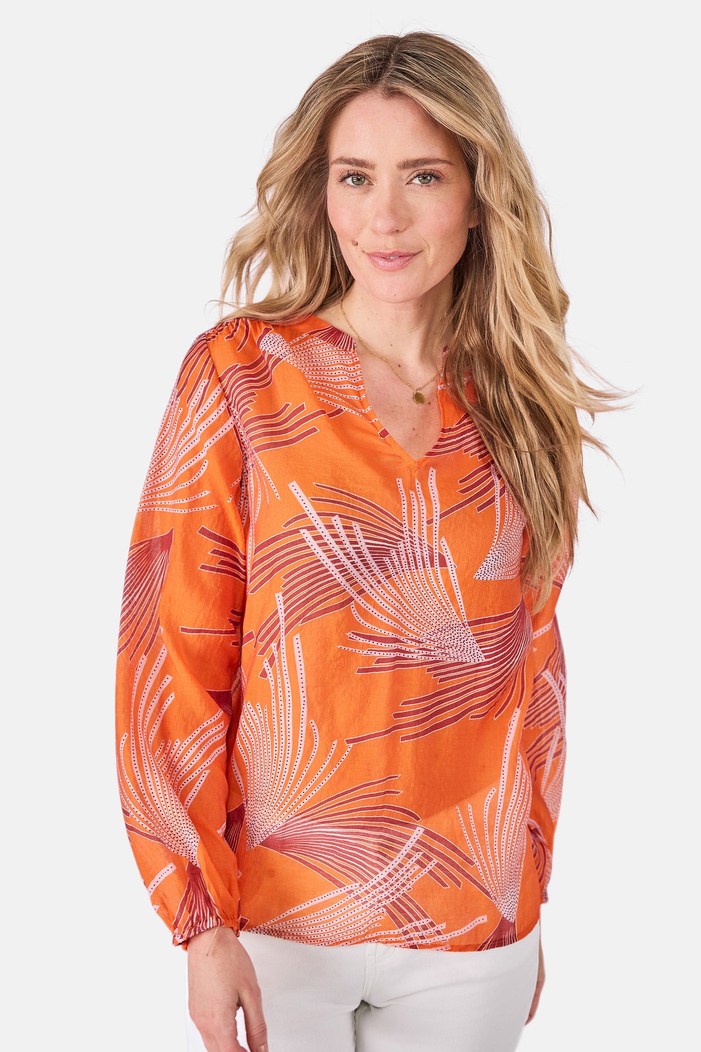 Bluse "RyanaL" aus Viskosemix