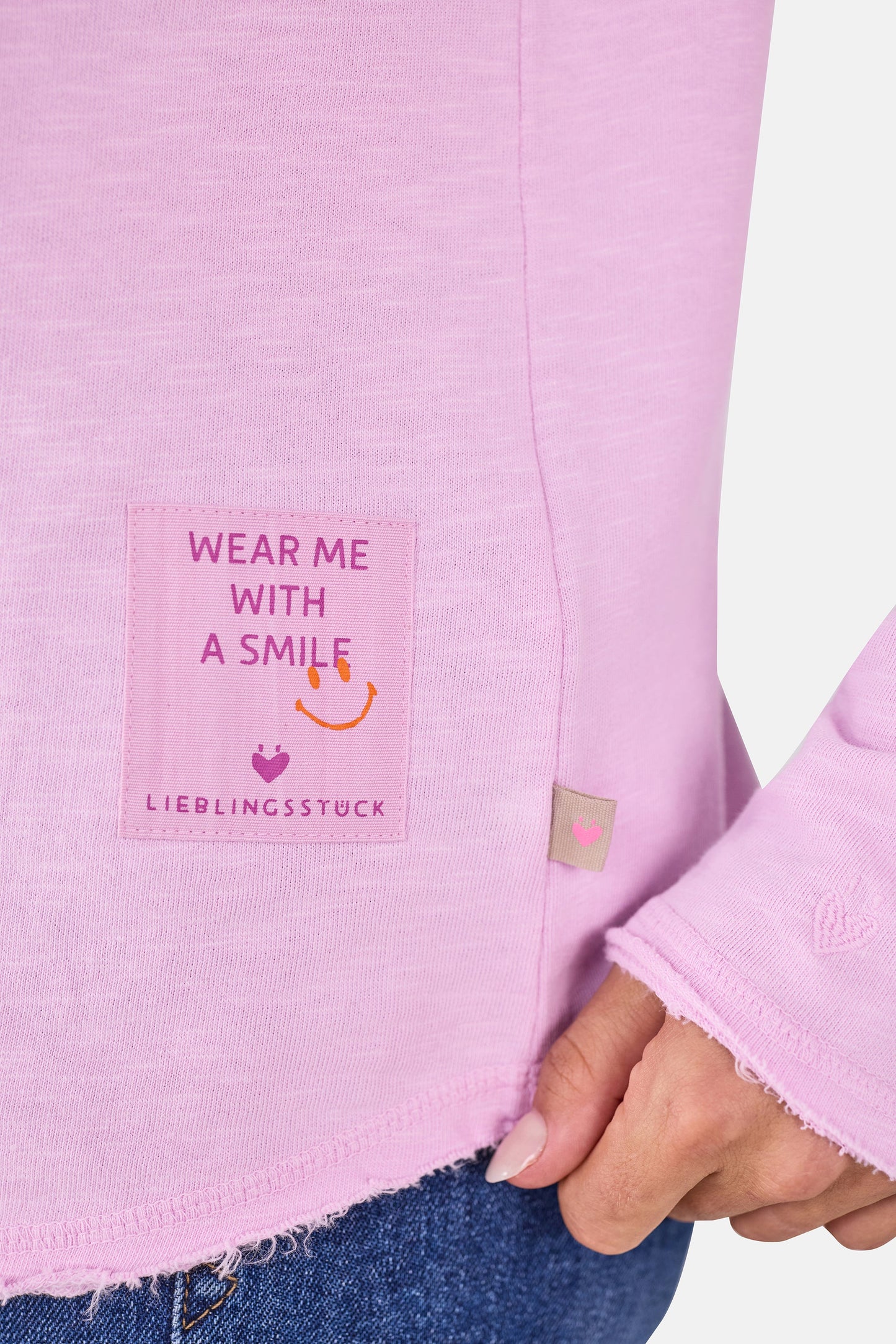 Sweatshirt "CathrinaEP" aus Baumwolle