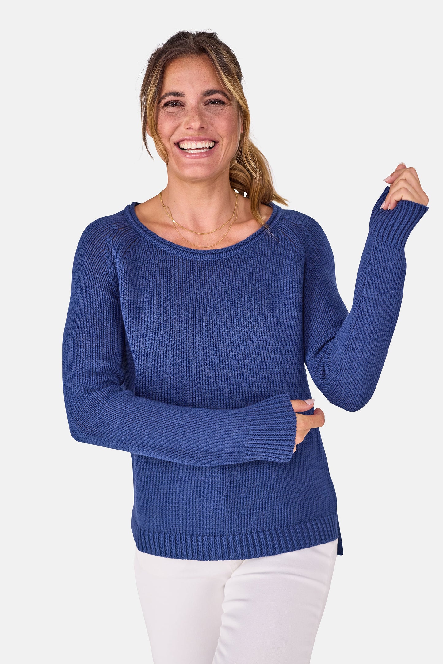 Pullover "BabsiL" aus Baumwolle