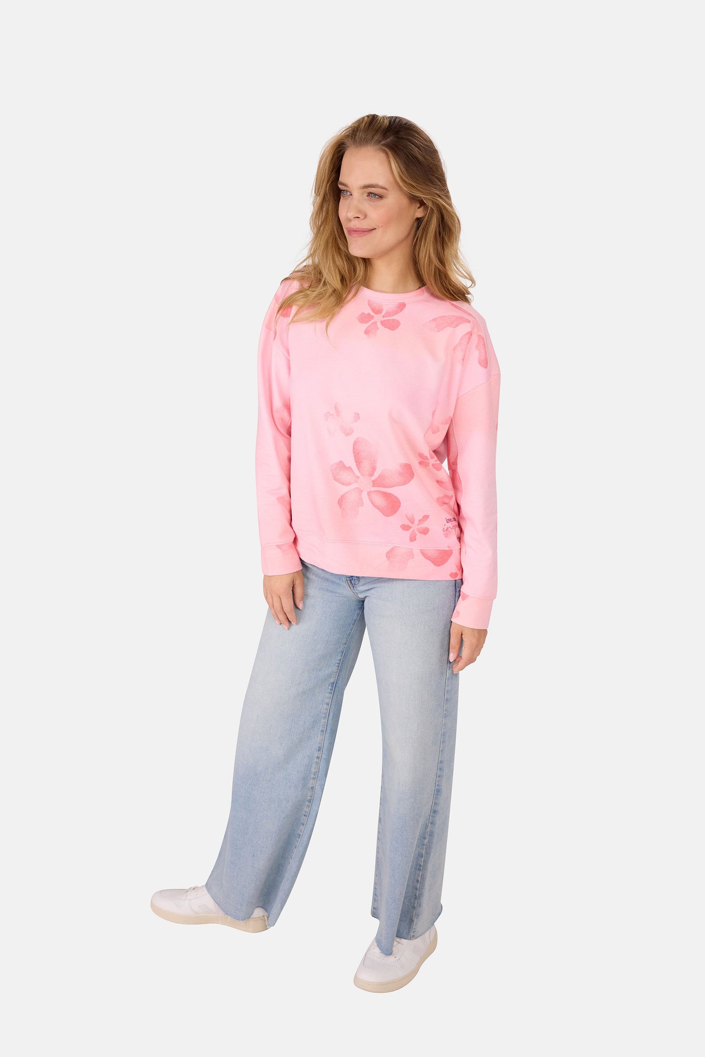 Sweatshirt "CarlottaL" aus Baumwollmix