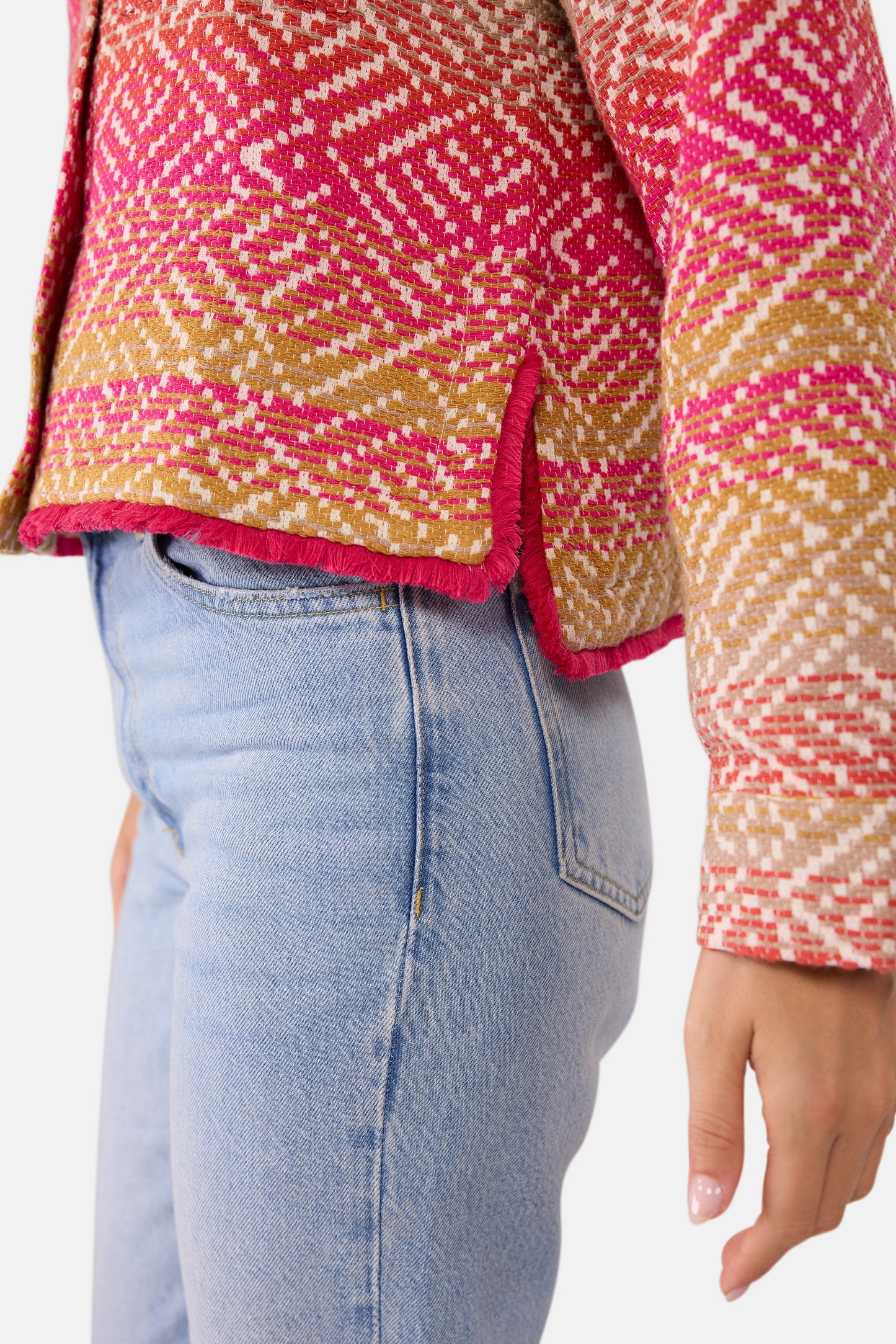 Jacke "IdnaL" aus Baumwolle