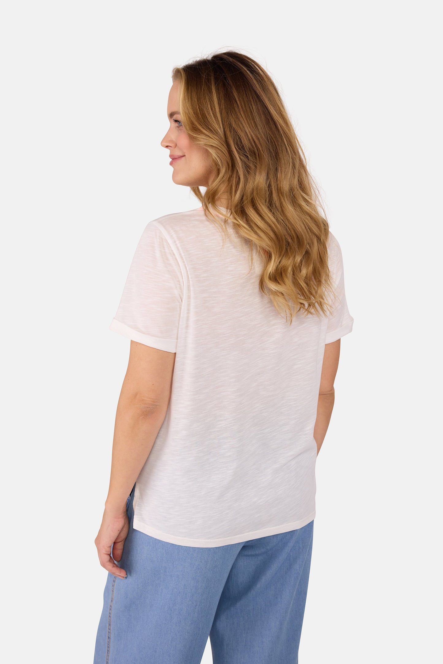 T-Shirt "DruanaL" aus Baumwolle