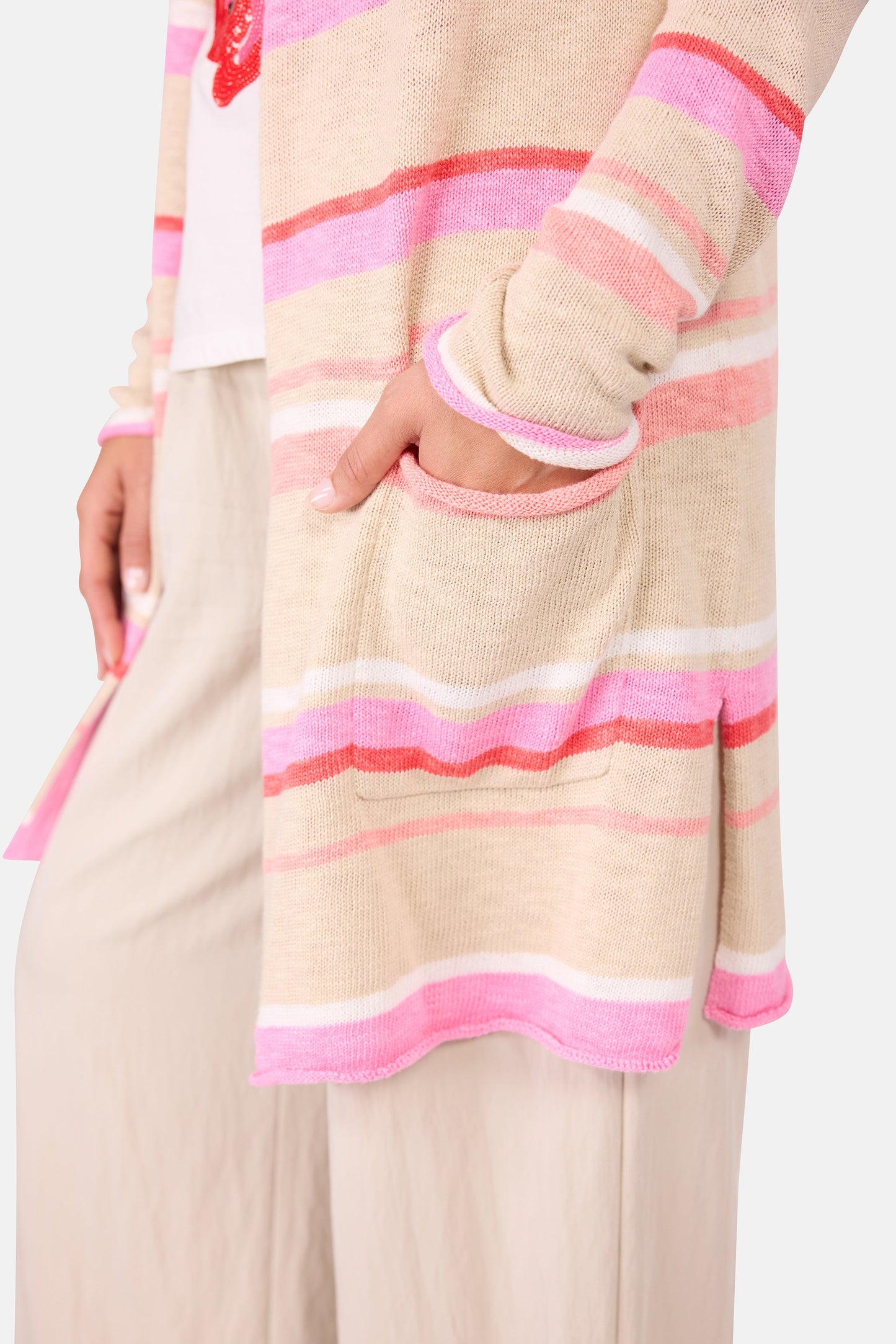 Strickjacke "SinaL" mit Viskose