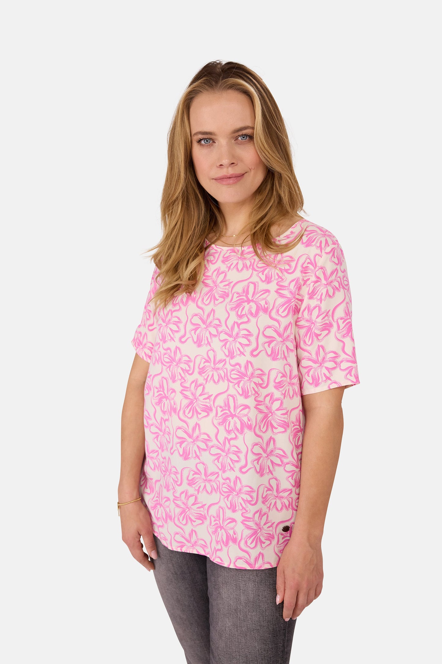 Bluse "ReneeL" aus Viskose