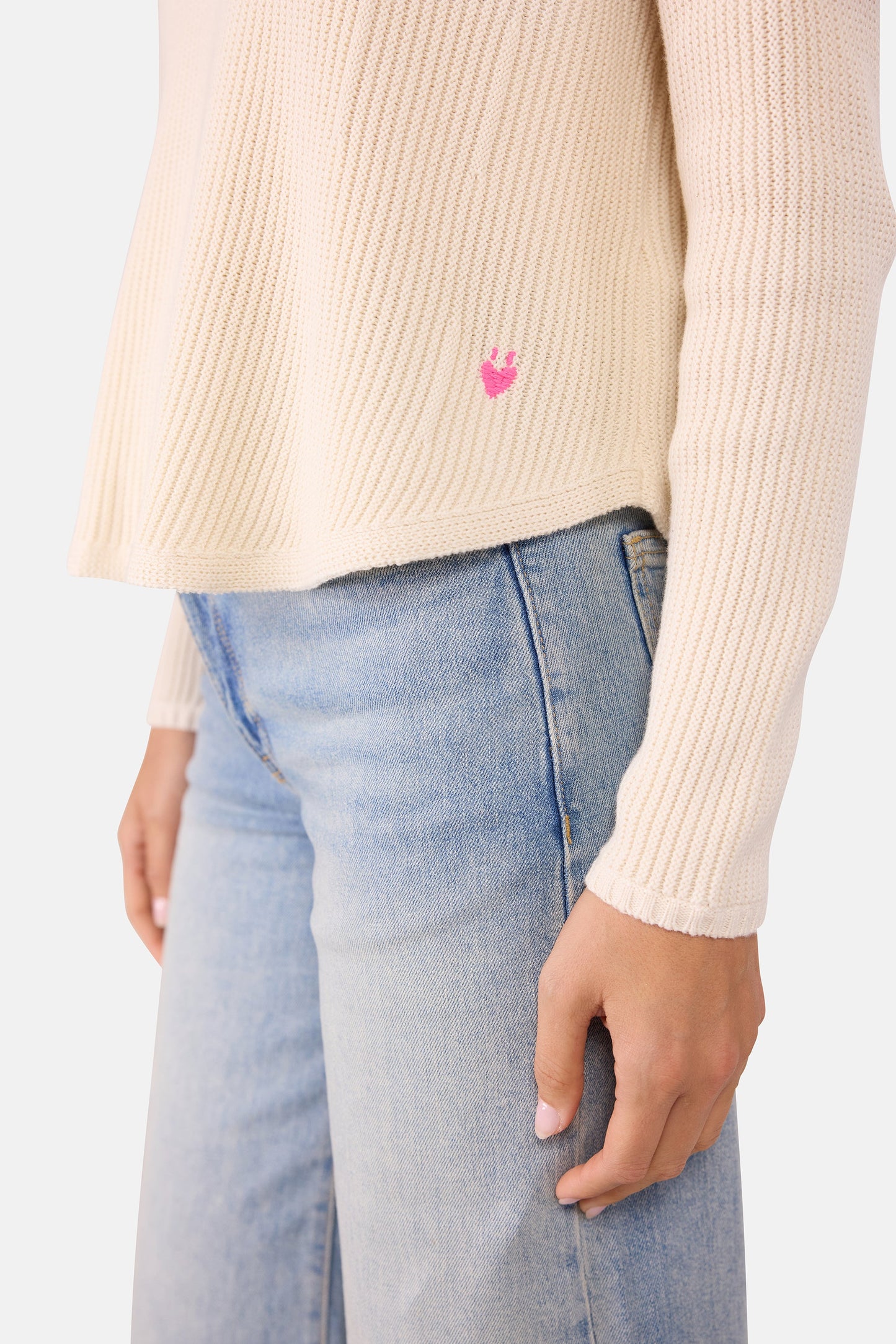 Pullover "AminaL" aus Baumwolle