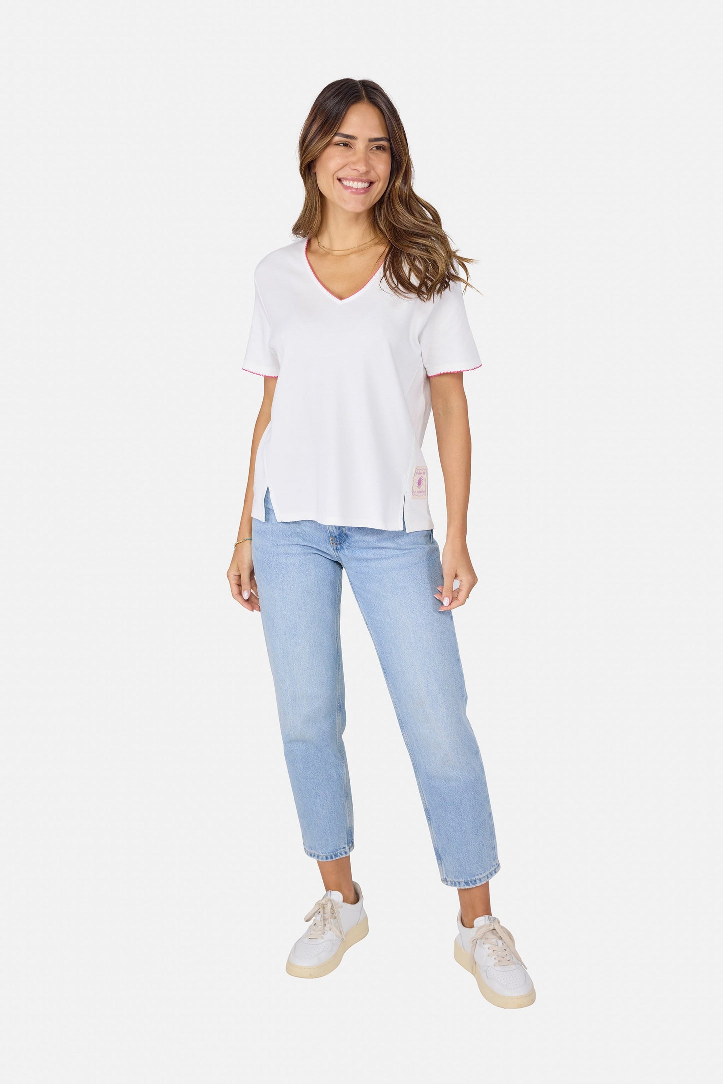 T-Shirt "ColetteL" aus Baumwolle