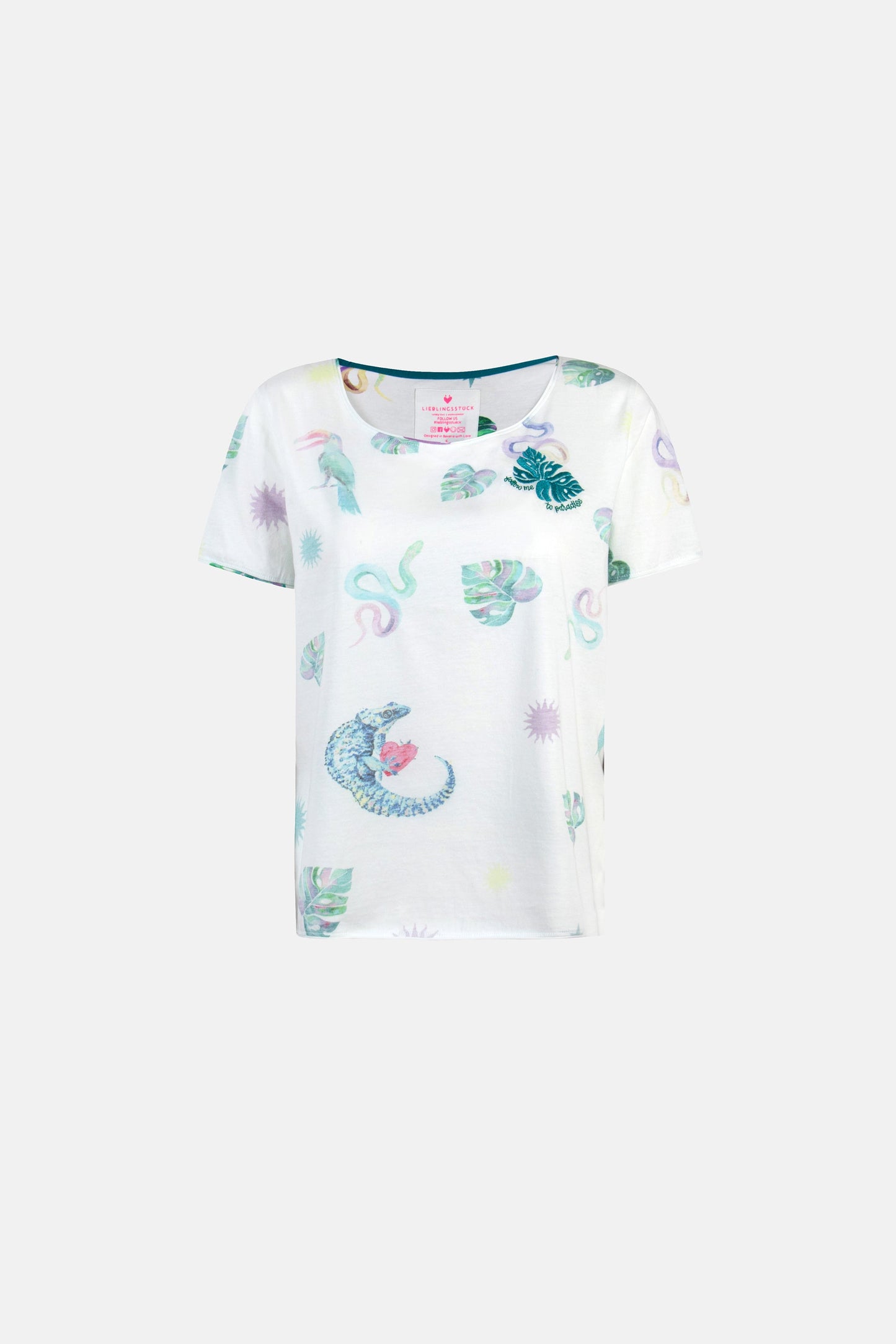 T-Shirt "CeliceL" aus Baumwolle