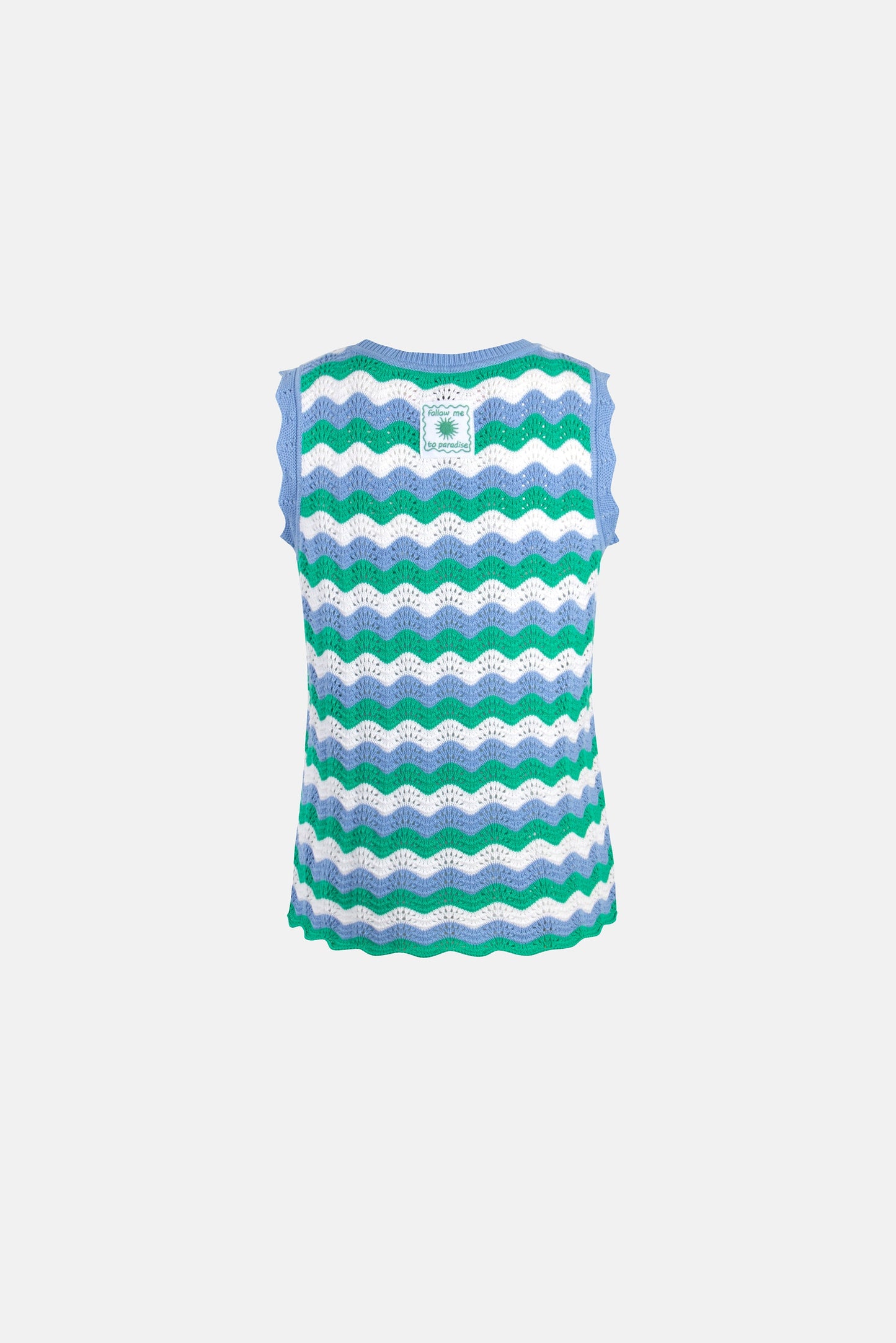 Stricktop "CarminaL" aus Baumwolle