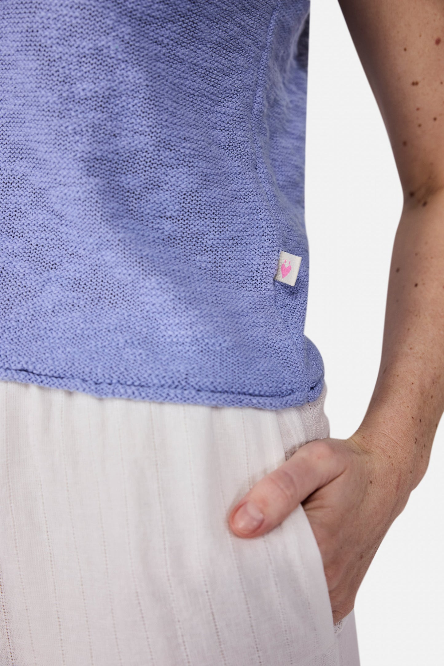 Stricktop "NabilaL" aus Baumwolle