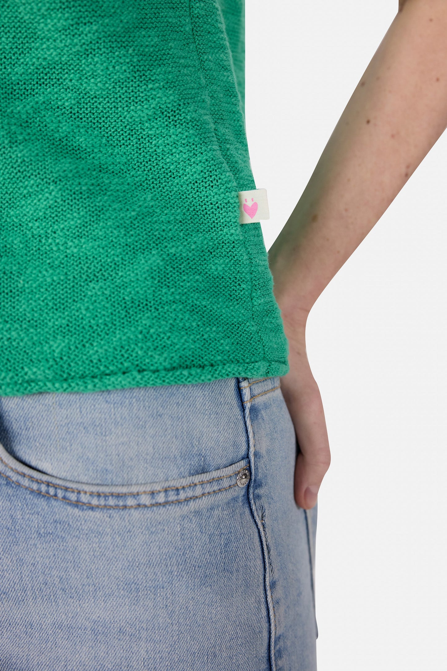 Stricktop "NabilaL" aus Baumwolle