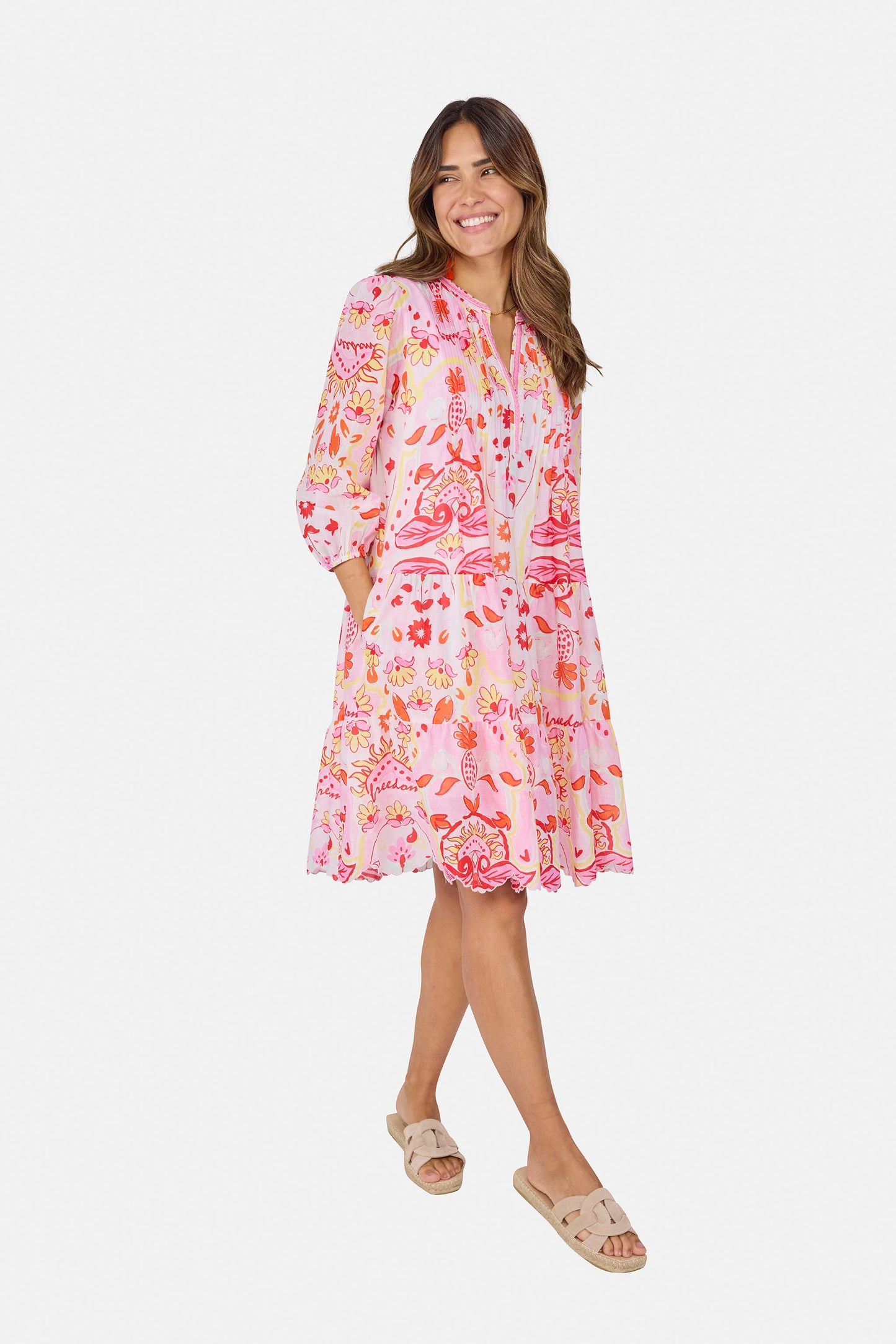 Kleid "KaiaL" aus Baumwolle