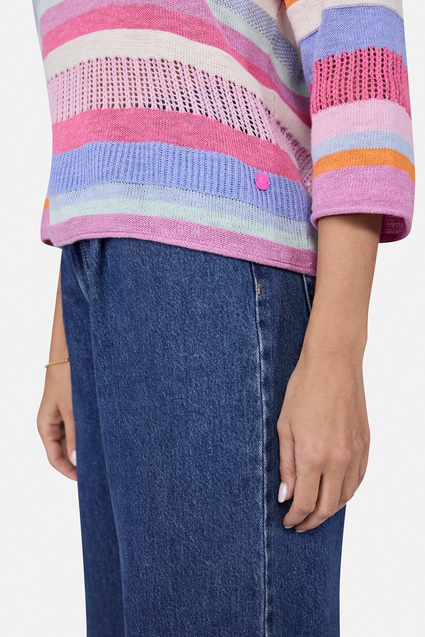 Strickpullover "ArantxaL" mit Leinen