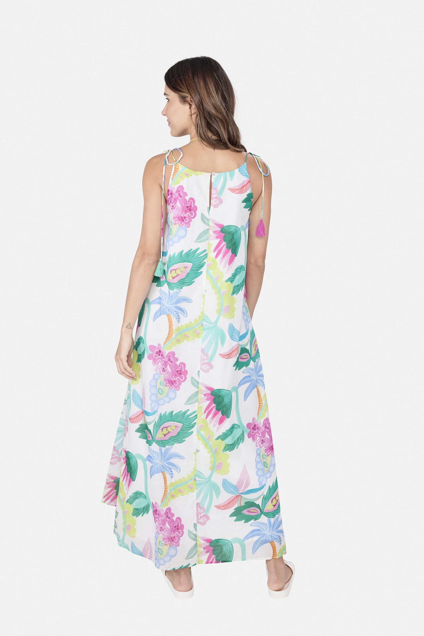 Kleid "RosalynnL" aus Baumwolle