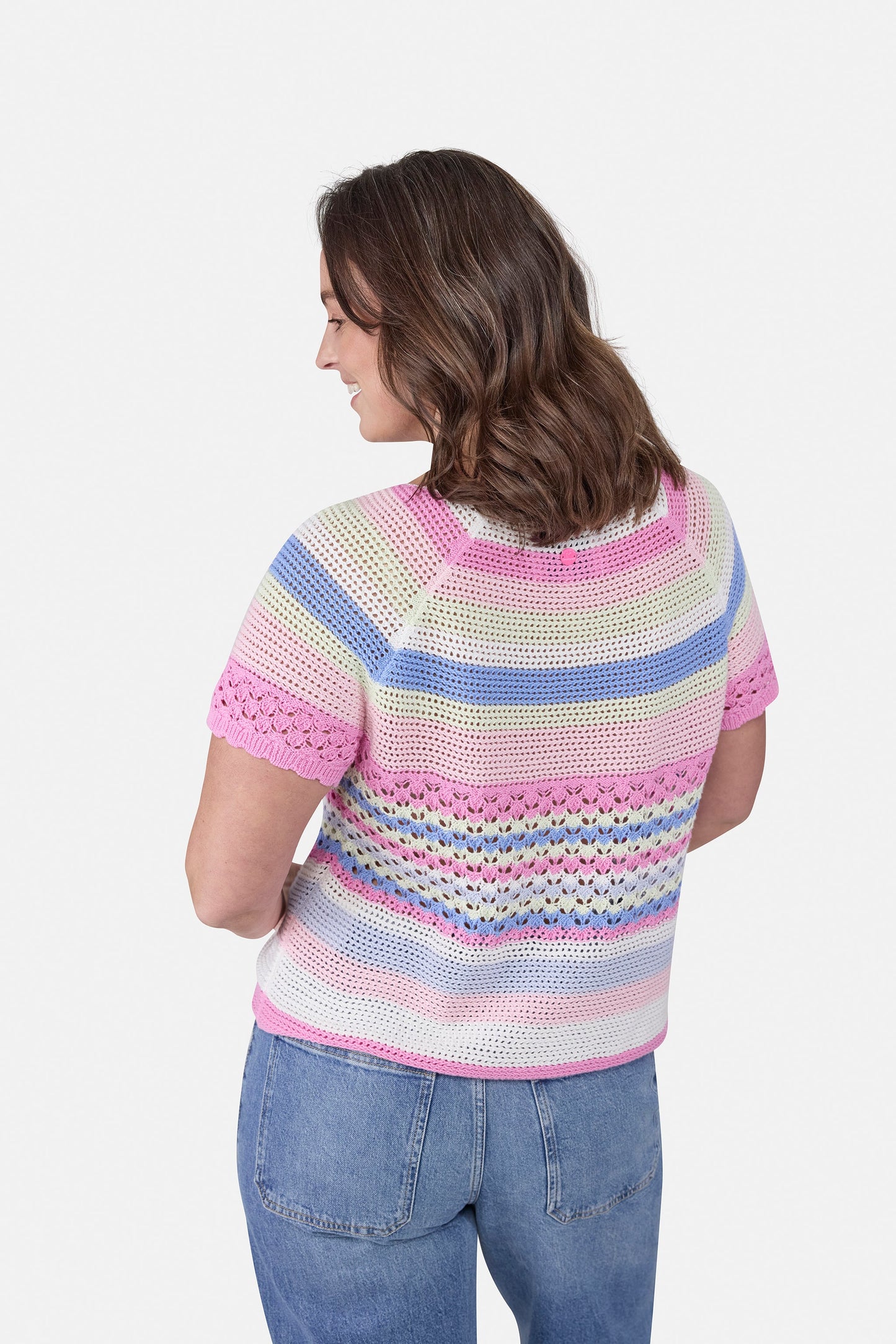 Strickpullover "LinkaL" aus Baumwolle