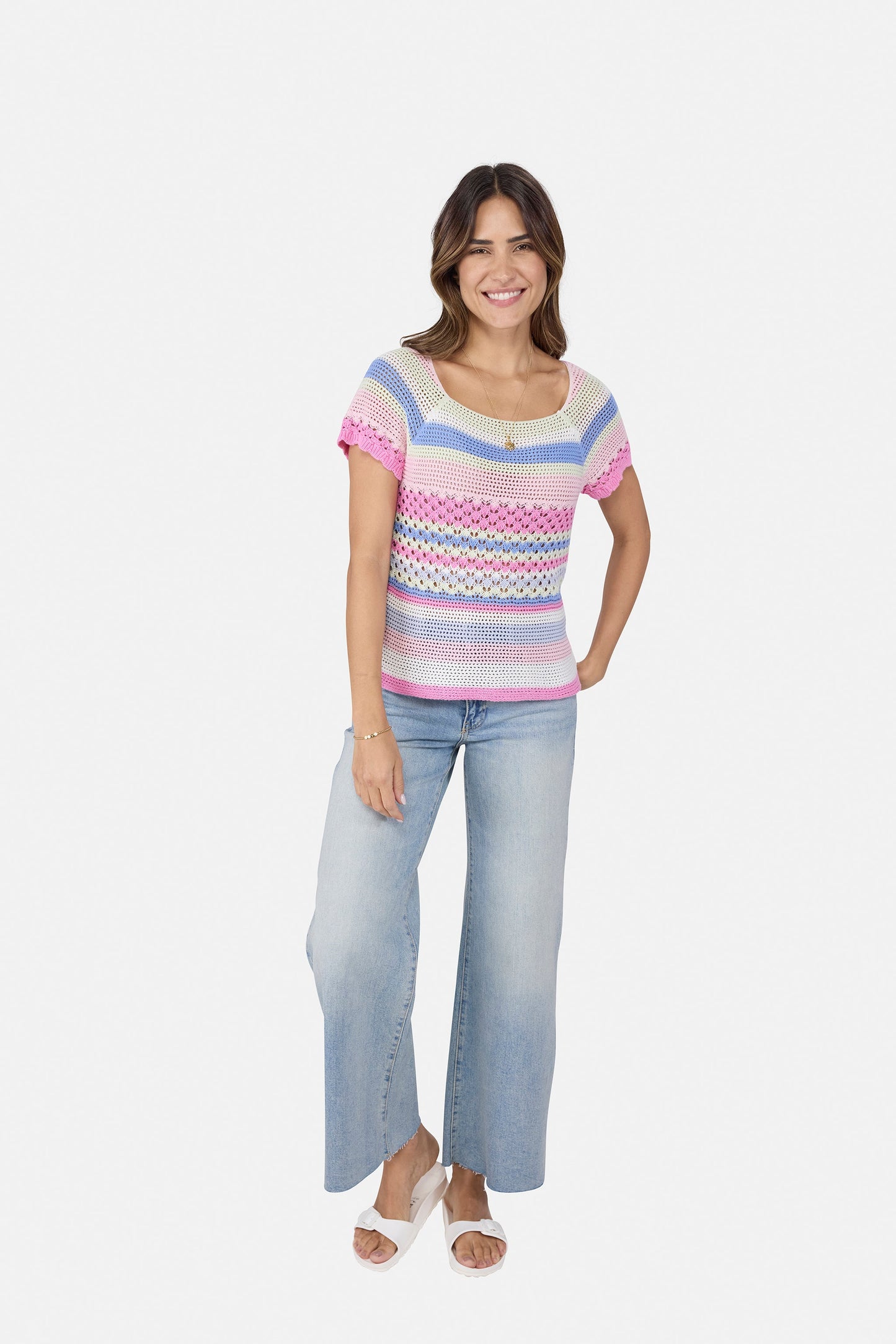 Strickpullover "LinkaL" aus Baumwolle