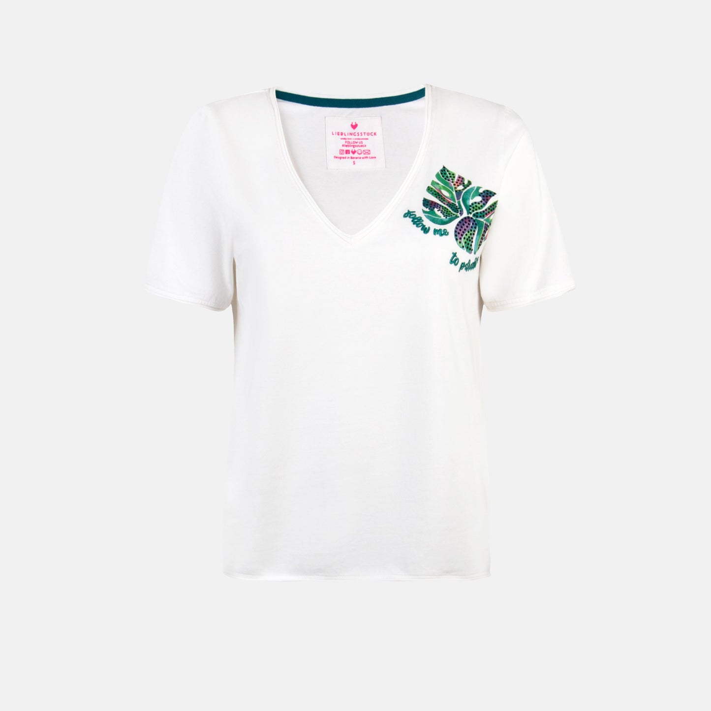 T-Shirt, "CalinaL" aus Baumwolle