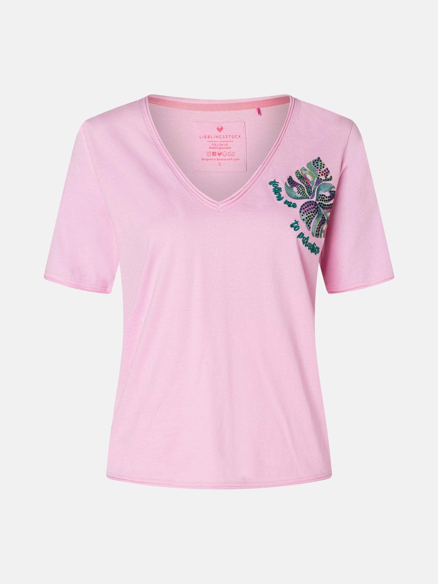 T-Shirt, "CalinaL" aus Baumwolle