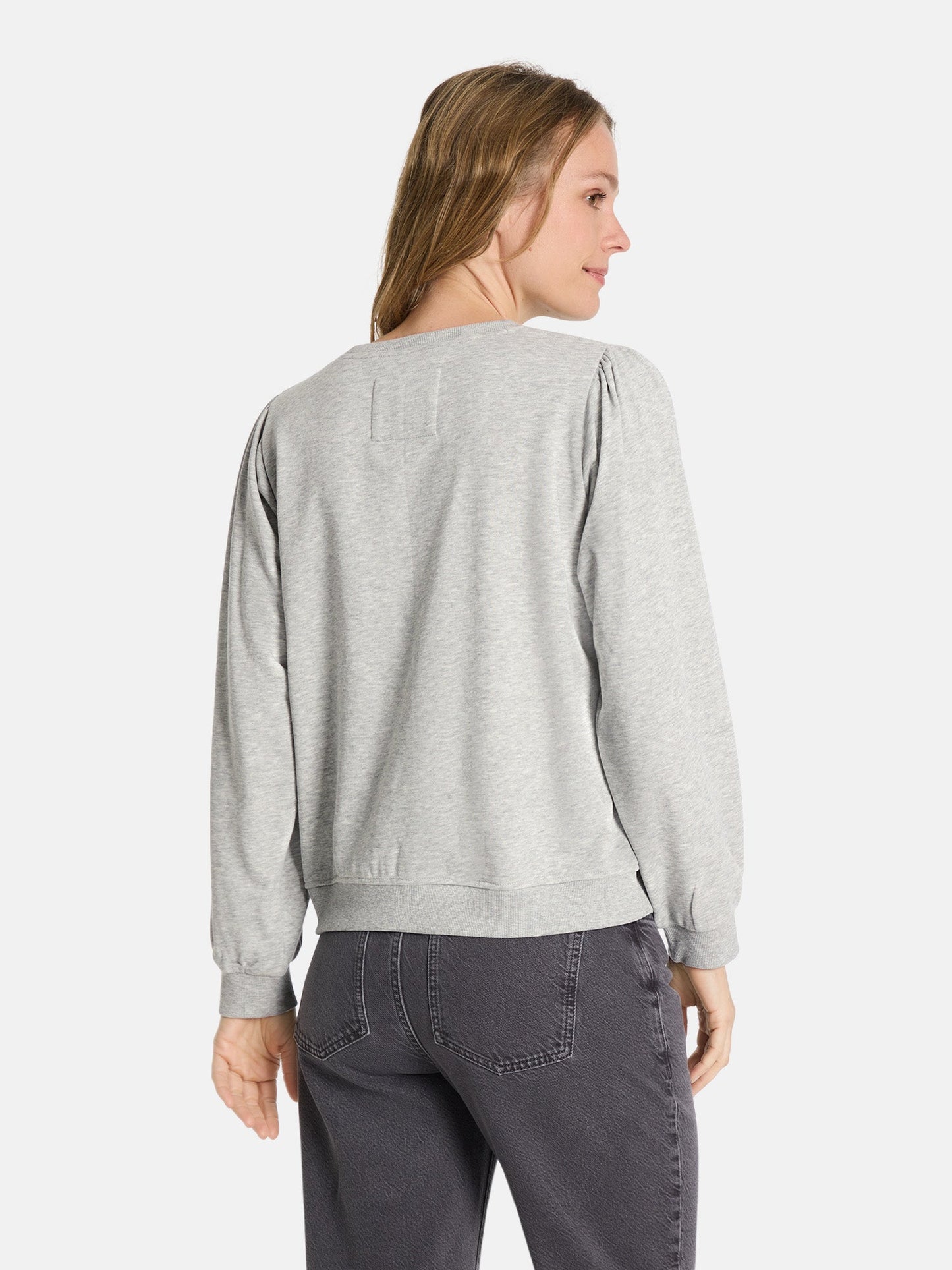 Sweatshirt "UlettaL" aus Baumwollmix