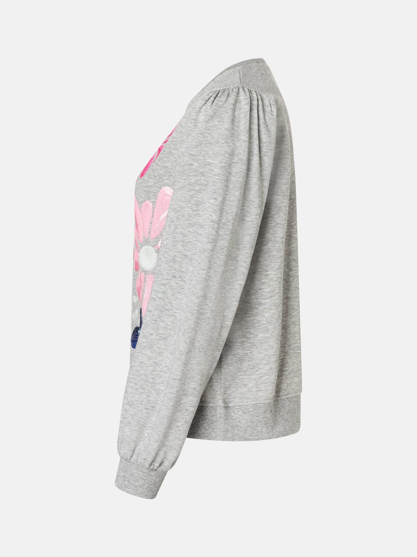 Sweatshirt "UlettaL" aus Baumwollmix