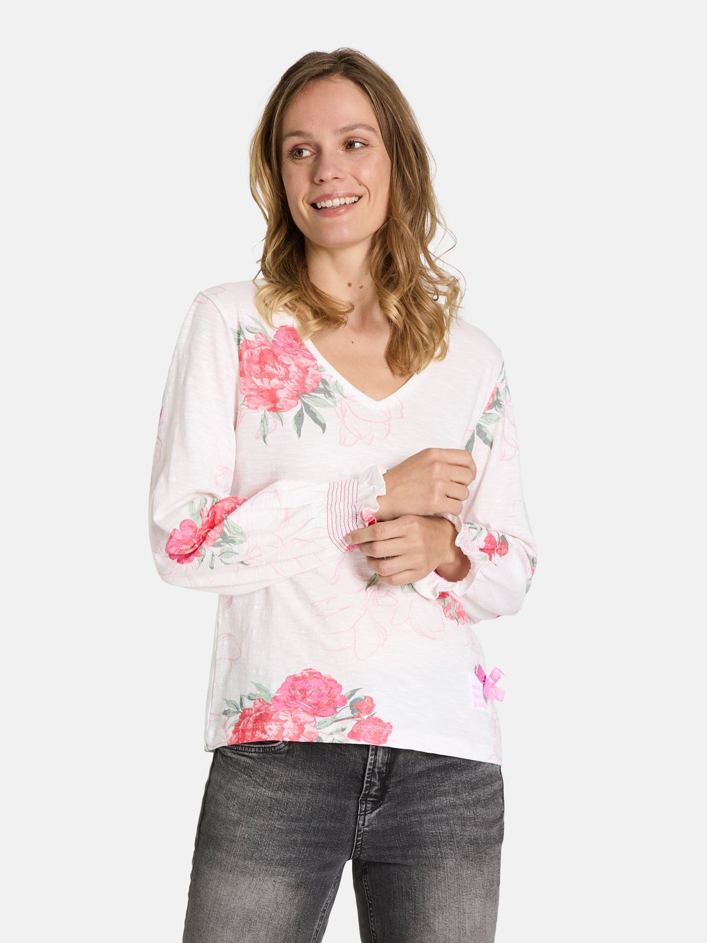 T-Shirt "LaurinaL" aus Baumwolle