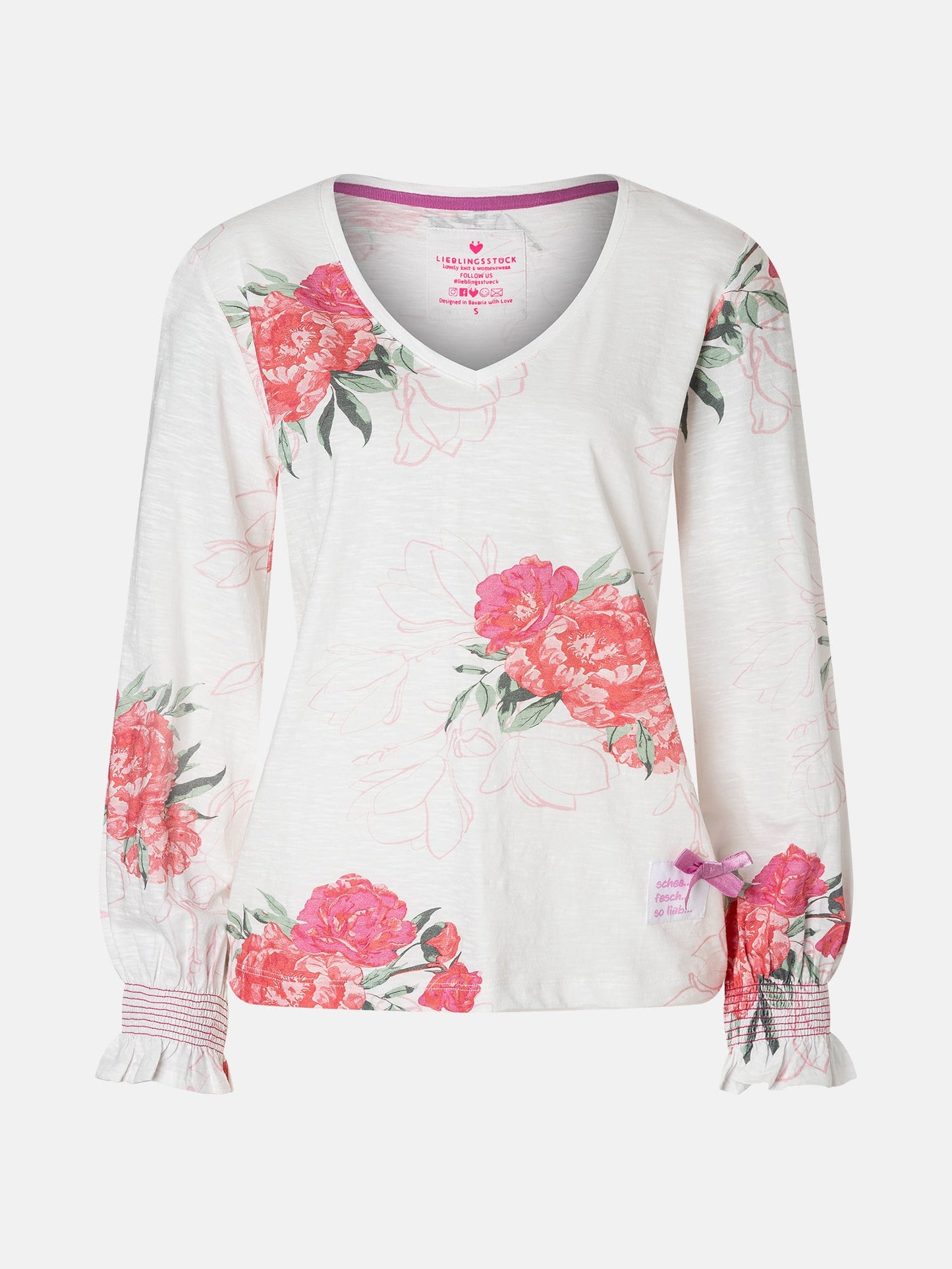 T-Shirt "LaurinaL" aus Baumwolle