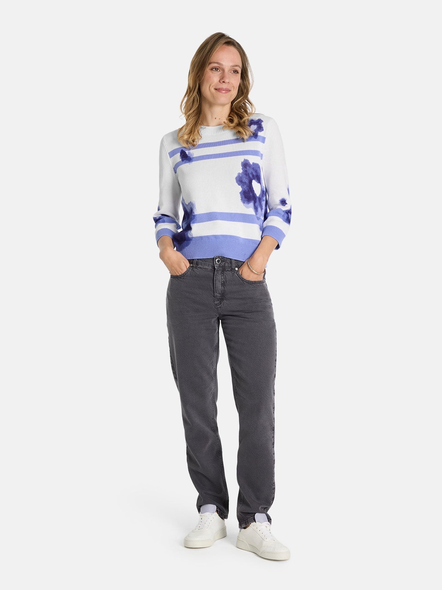 Pullover "LoniL" aus Baumwolle