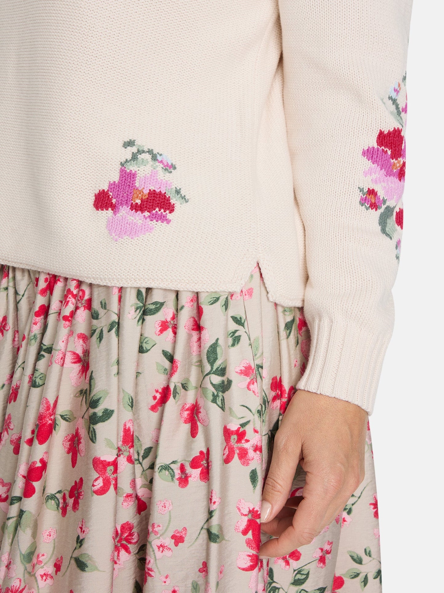 Pullover "ZwanettaL" aus Baumwolle