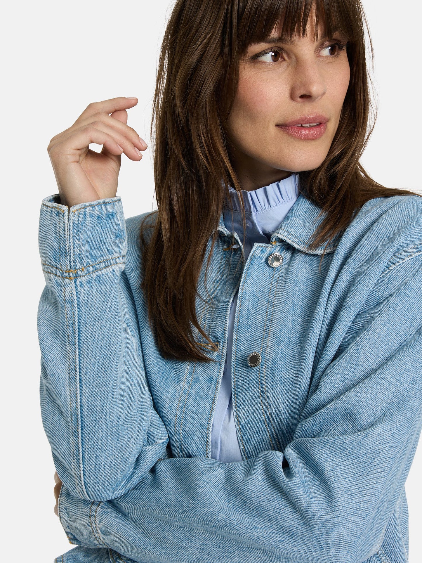 Jeansjacke "NixonL" aus Lyocell