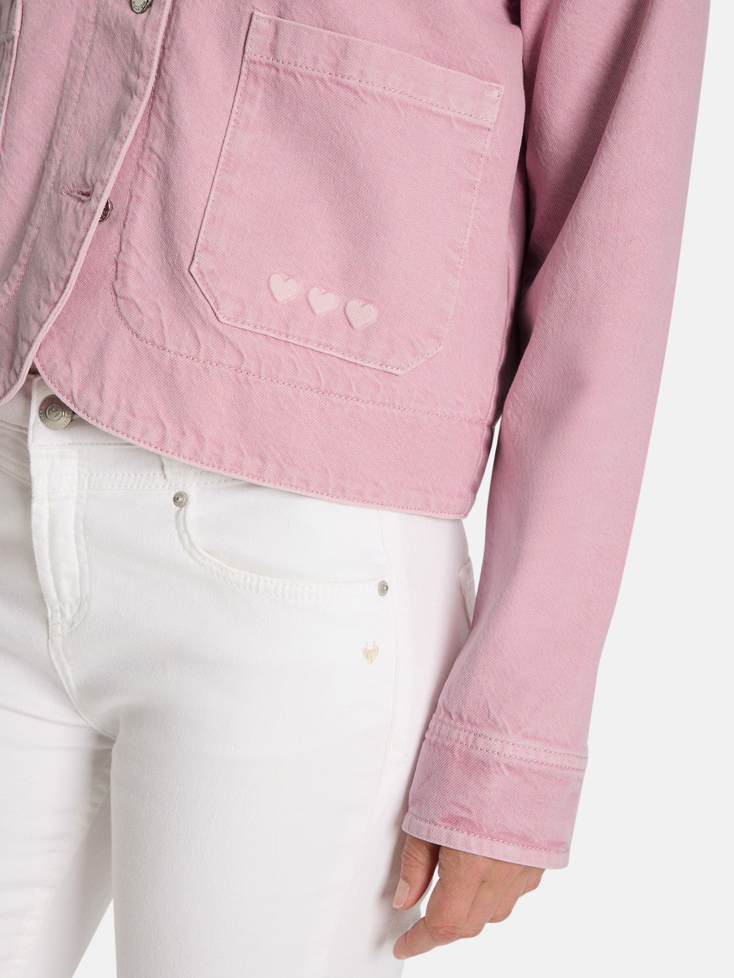 Jeansjacke "ChelseyL" aus Baumwollmix