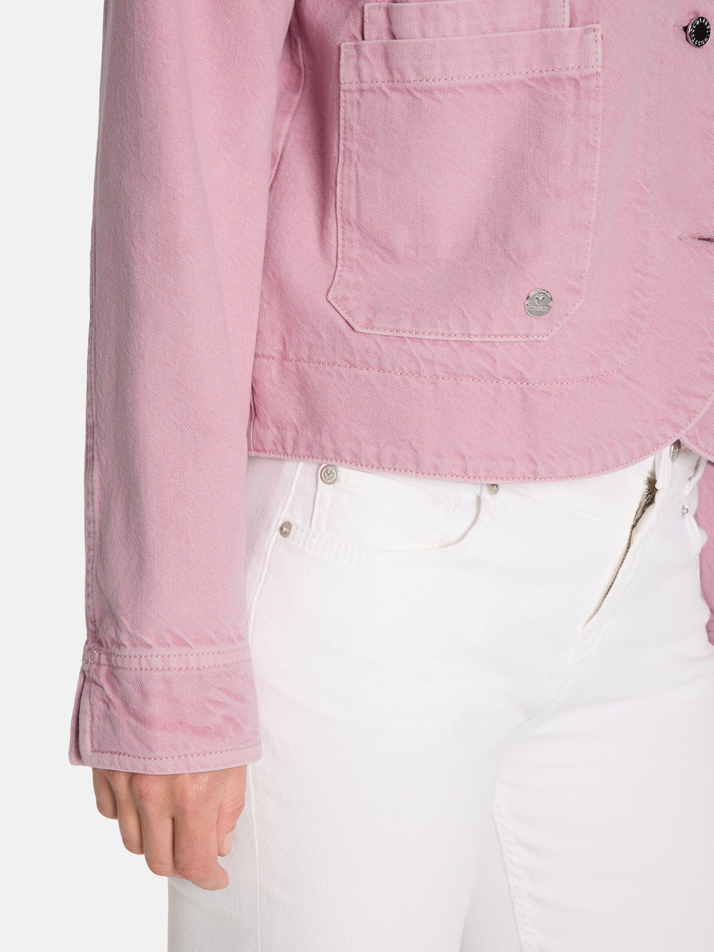 Jeansjacke "ChelseyL" aus Baumwollmix