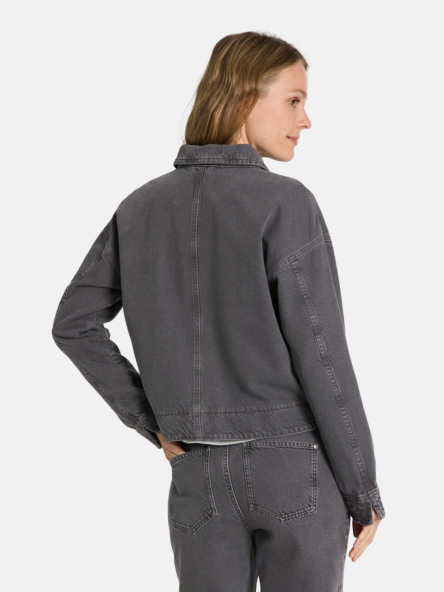 Jeansjacke "ChelseyL" aus Baumwollmix