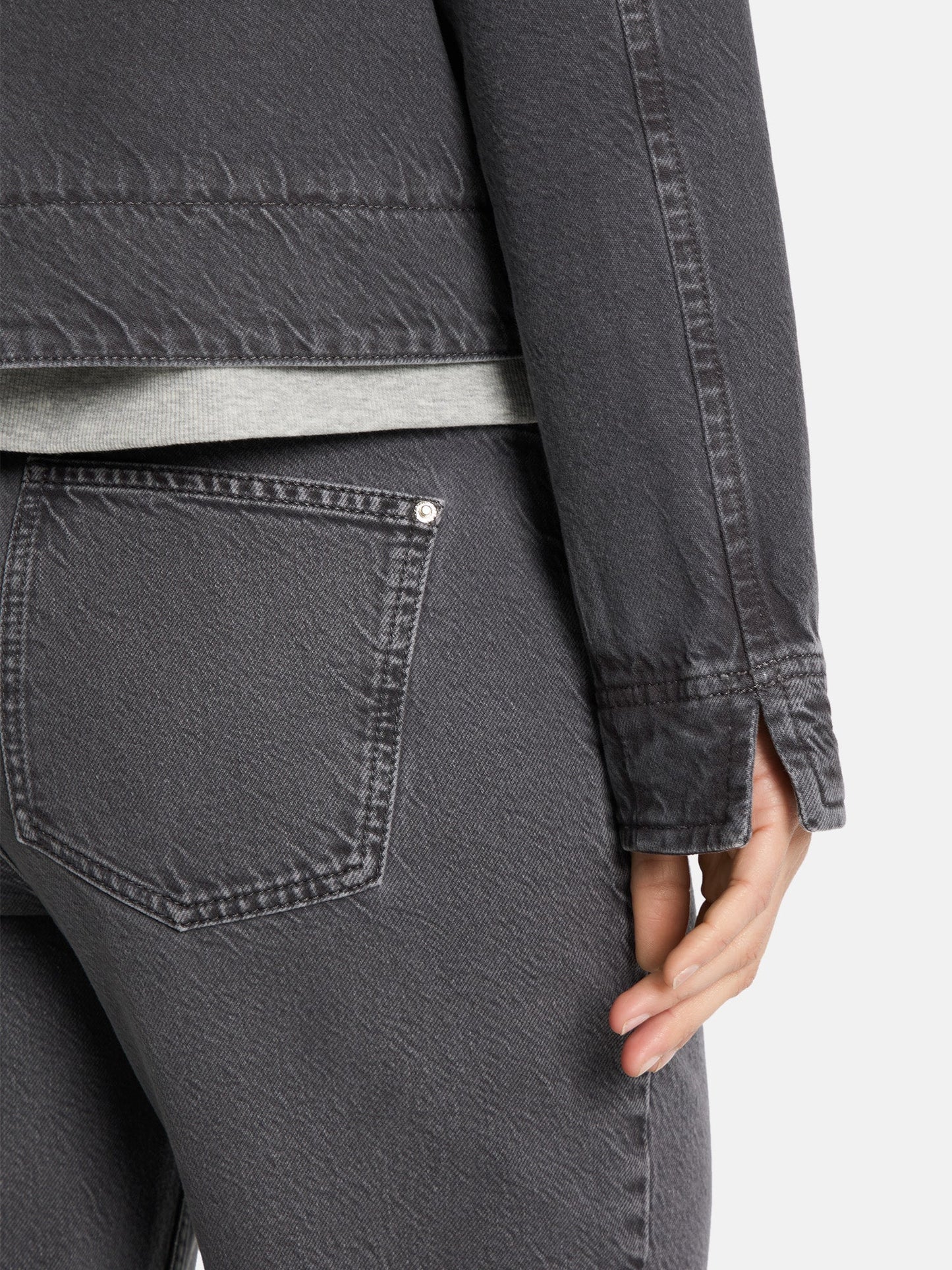Jeansjacke "ChelseyL" aus Baumwollmix