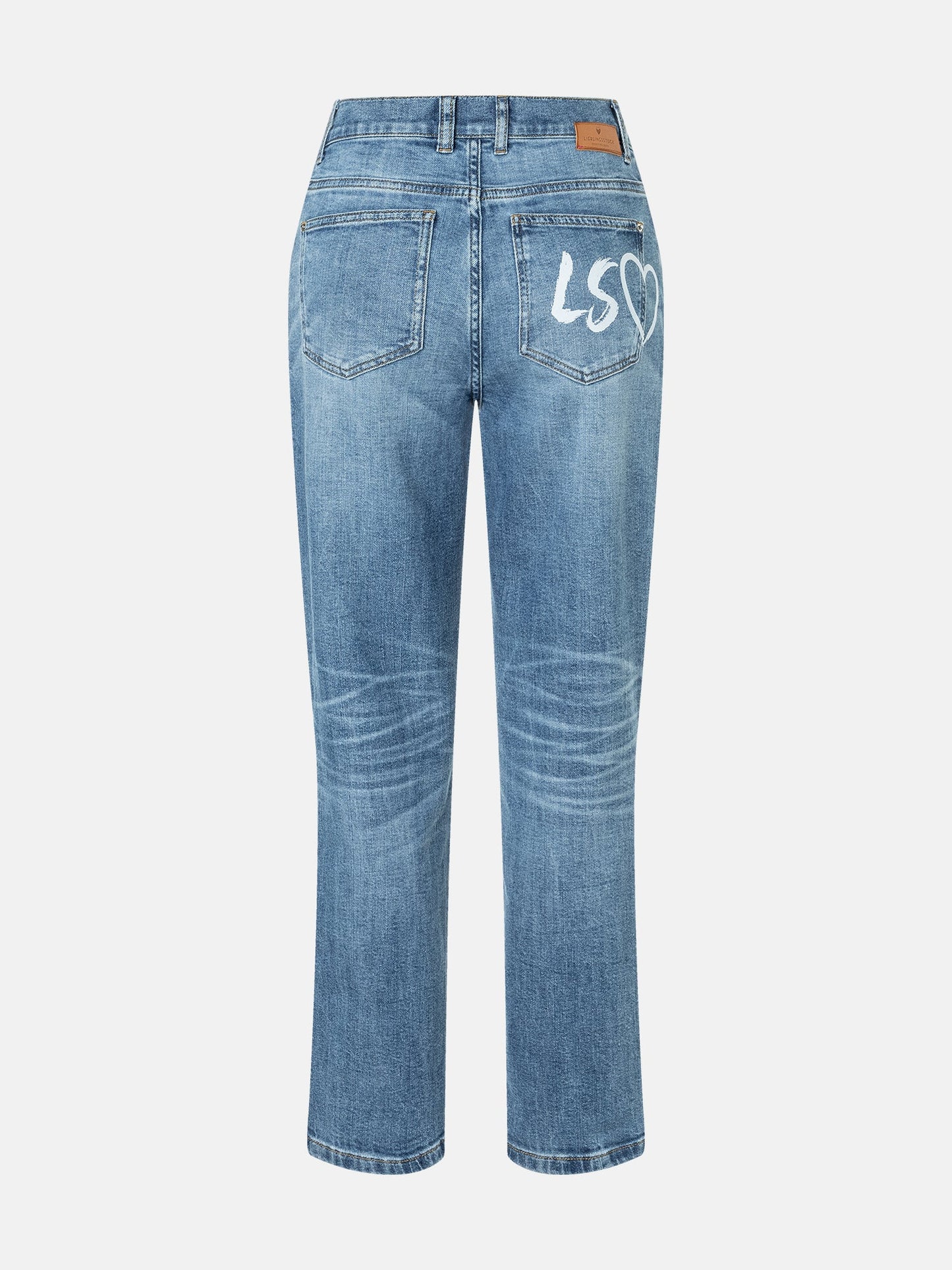 Jeans "LS-63" mit Baumwolle