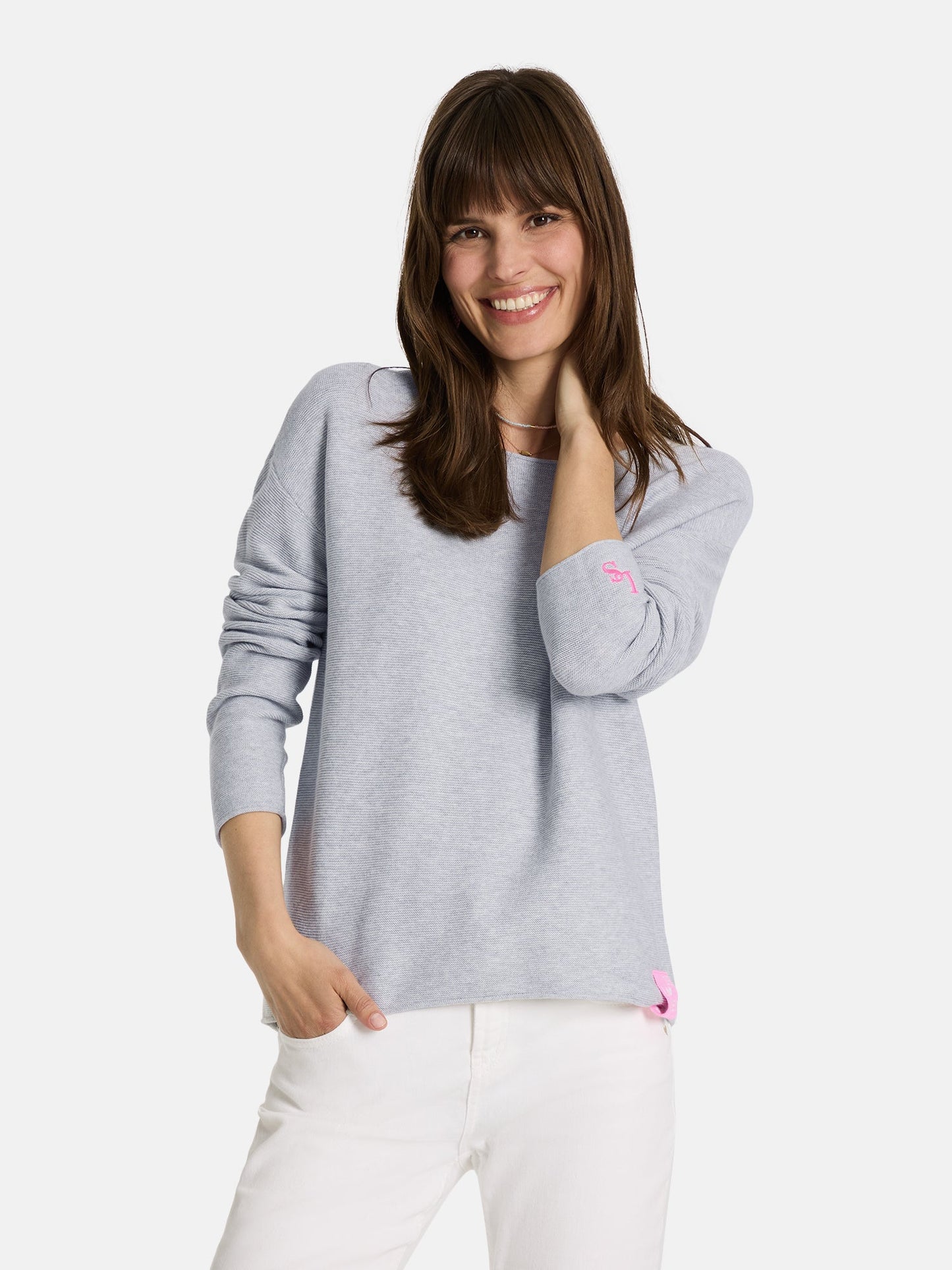 Pullover "KynaP" aus Baumwolle