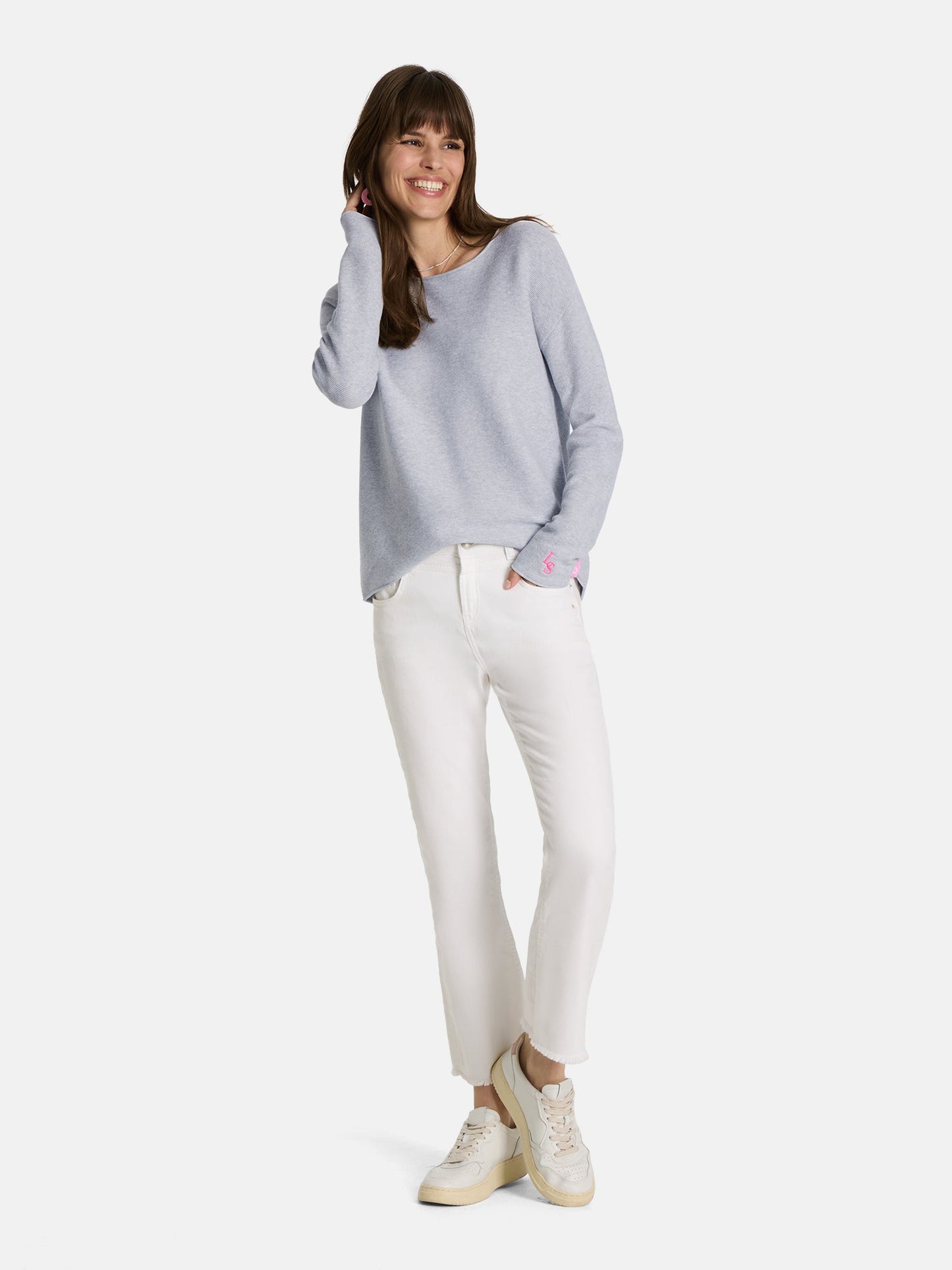 Pullover "KynaP" aus Baumwolle