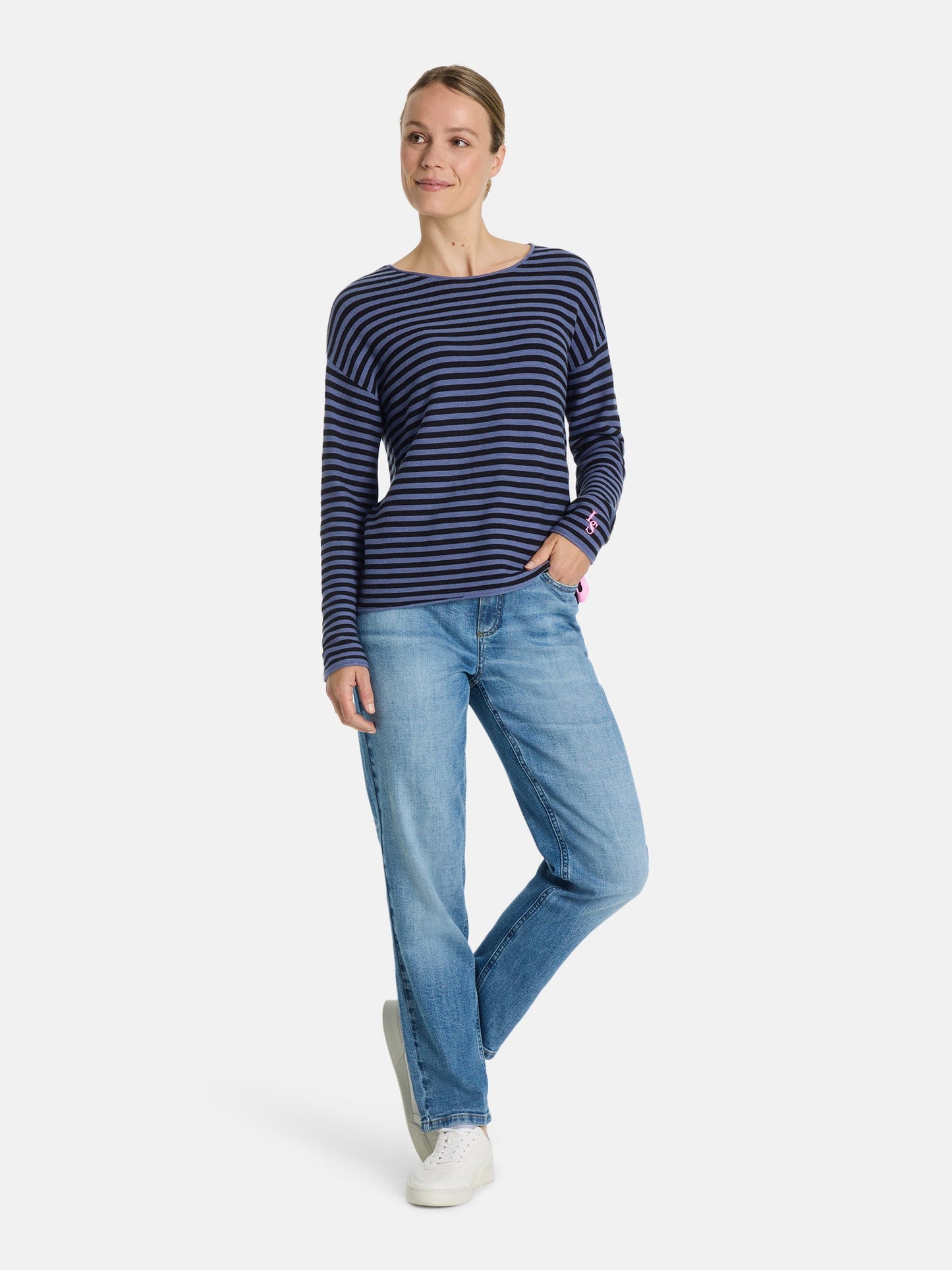 Pullover "KynaP" aus Baumwolle