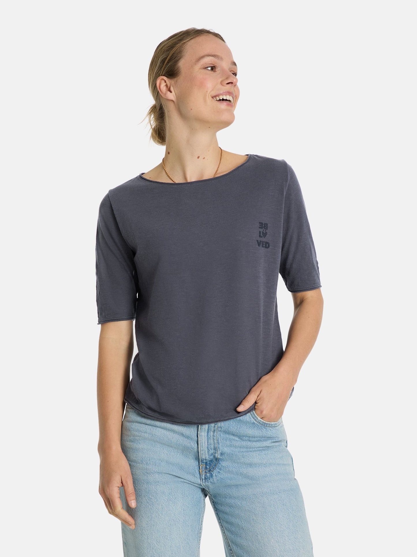 T-Shirt "CandiceEP" aus Baumwolle