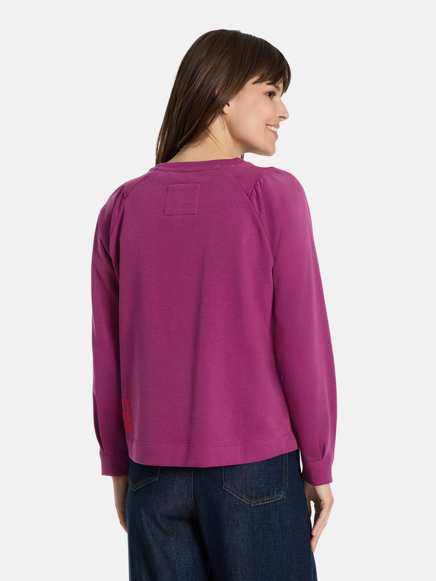 Sweatshirt "EmilyL" aus Baumwollmix