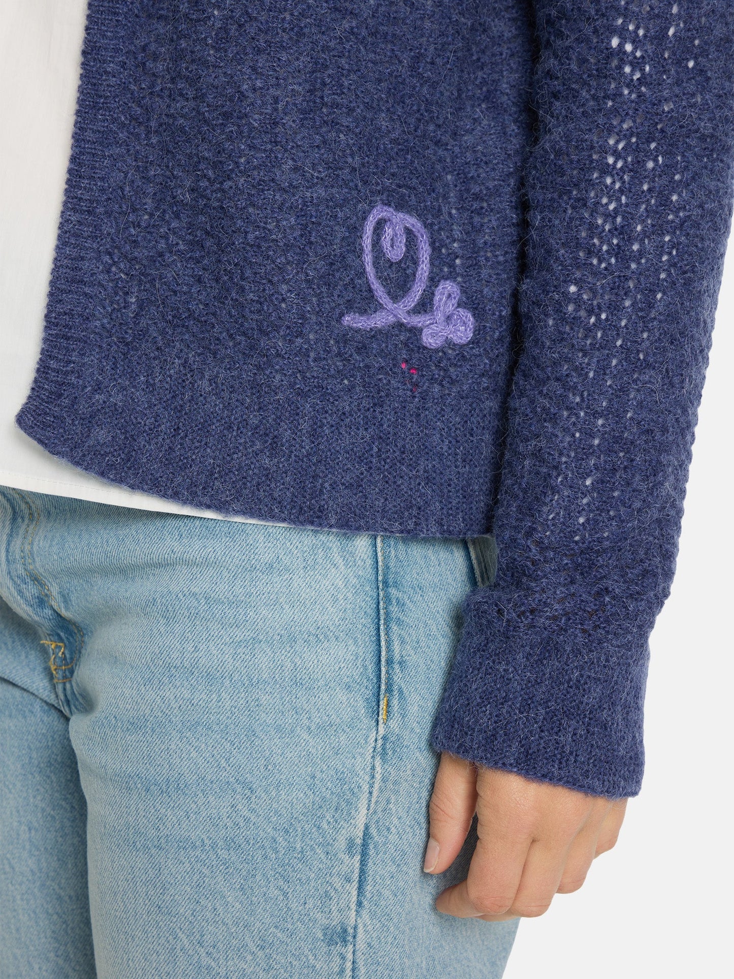 Strickjacke "ArielaL" mit Alpaka