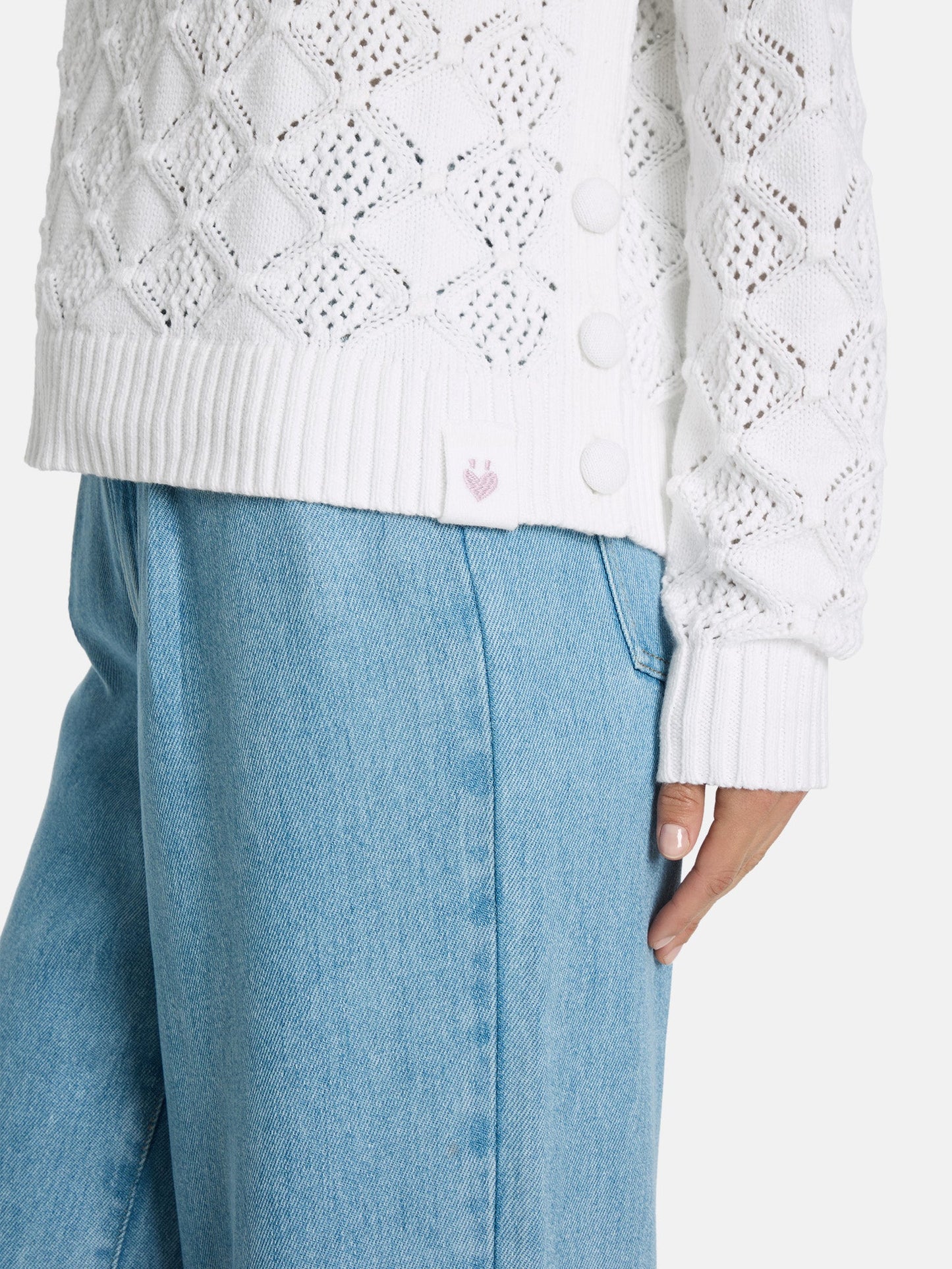Pullover "ColineL" aus Baumwollmix