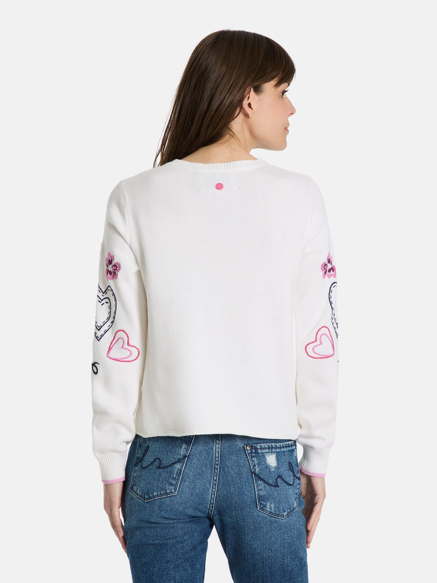 Pullover "DoritaL" aus Baumwollmix