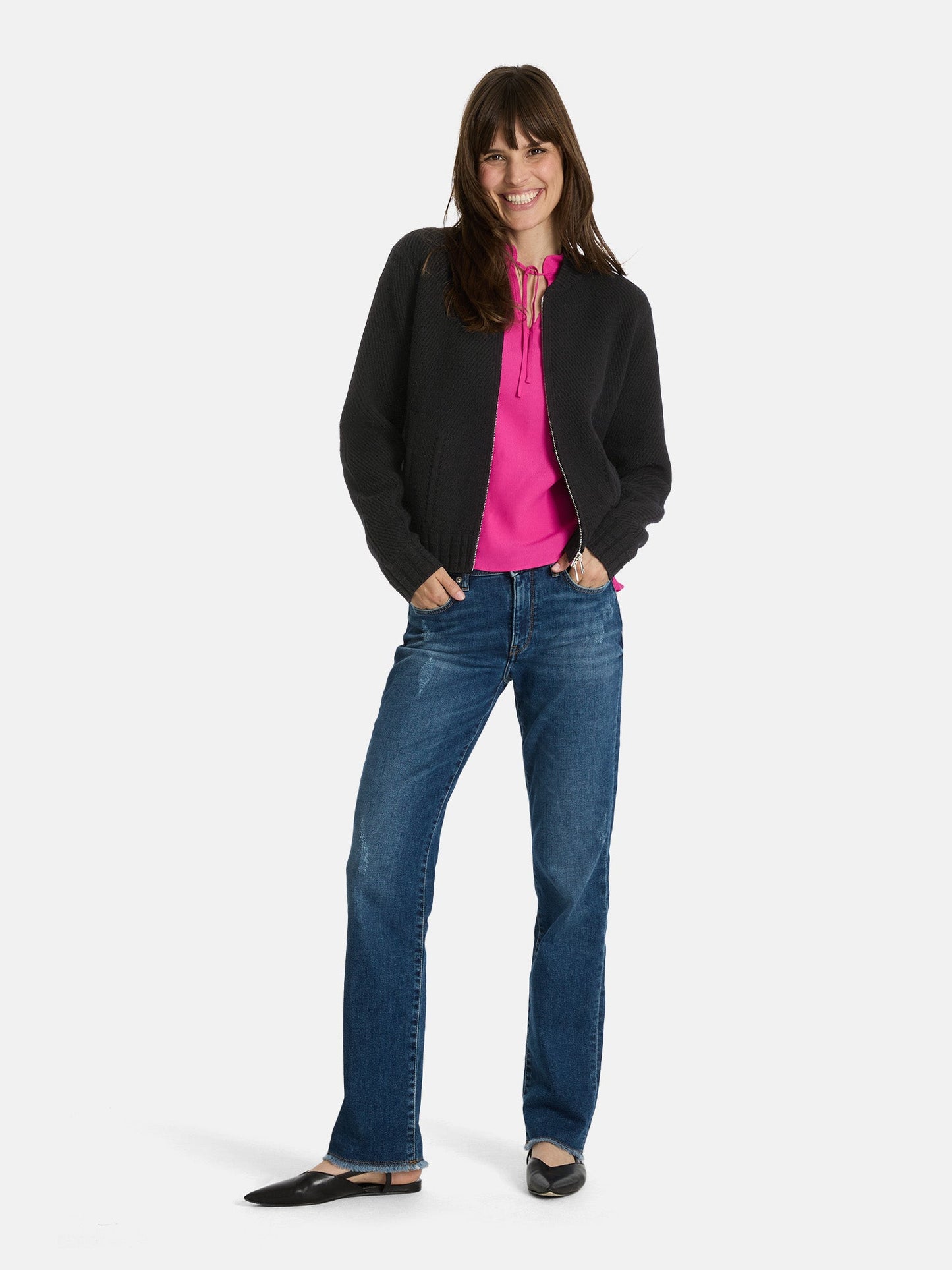 Jacke "SemiramisL" mit Wolle