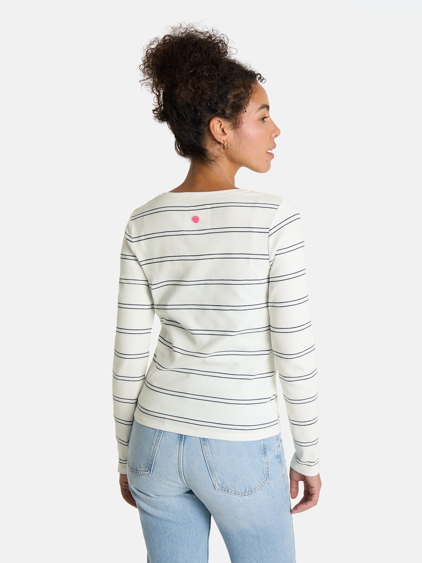 Langarmshirt "SinaL" aus Baumwollmix