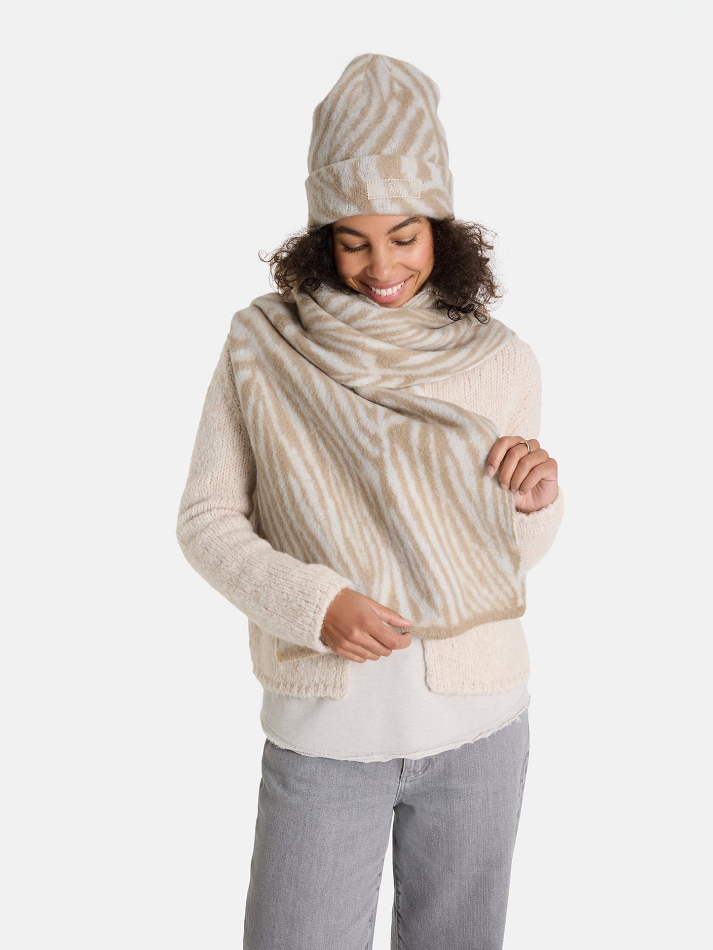 Strickschal „Hey, Lovely“
