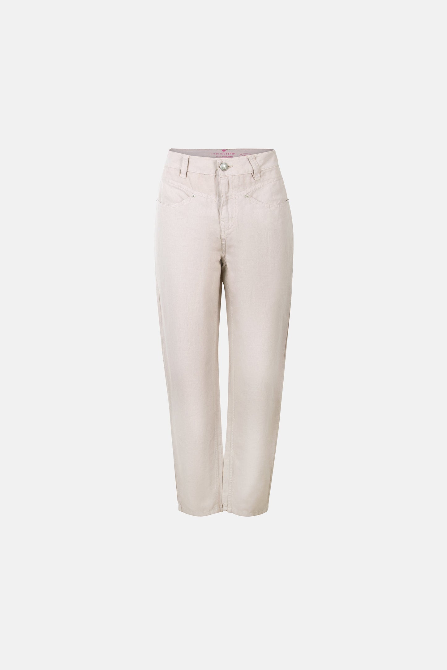 Chino "HoneyHoneyH" aus Leinenmix