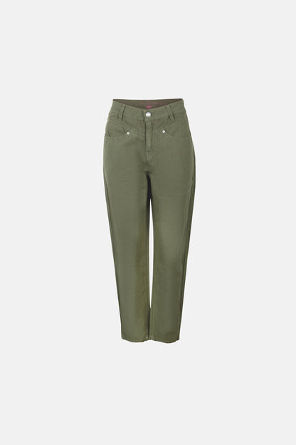 Chino "HoneyHoneyH" aus Leinenmix