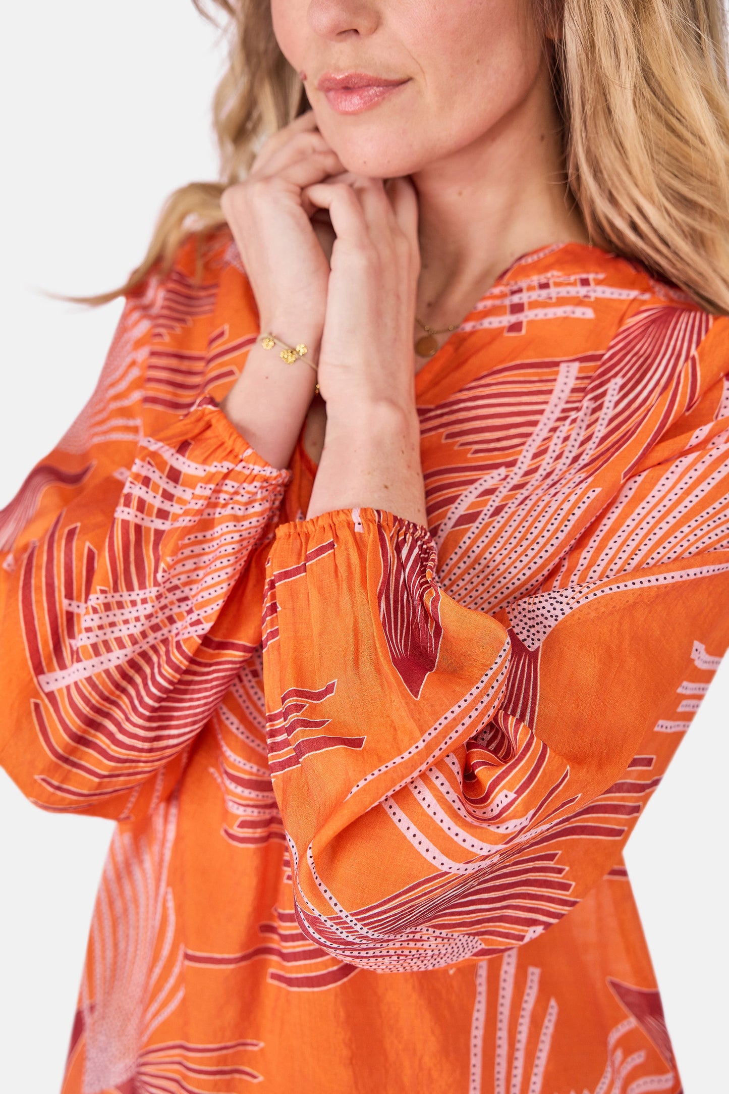 Bluse "RyanaL" aus Viskosemix