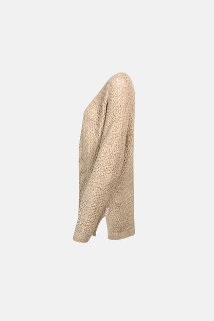 Strickjacke "BrynnL" aus Baumwollmix