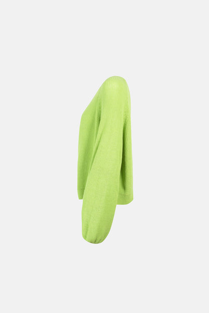 Strickjacke "LayaL" mit Leinen