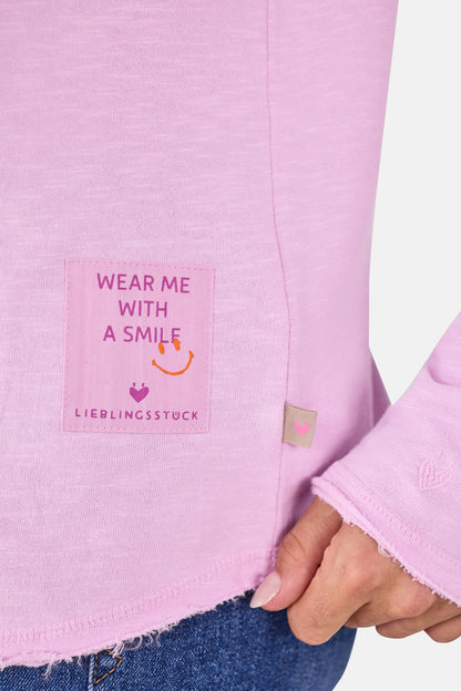 Sweatshirt "CathrinaEP" aus Baumwolle